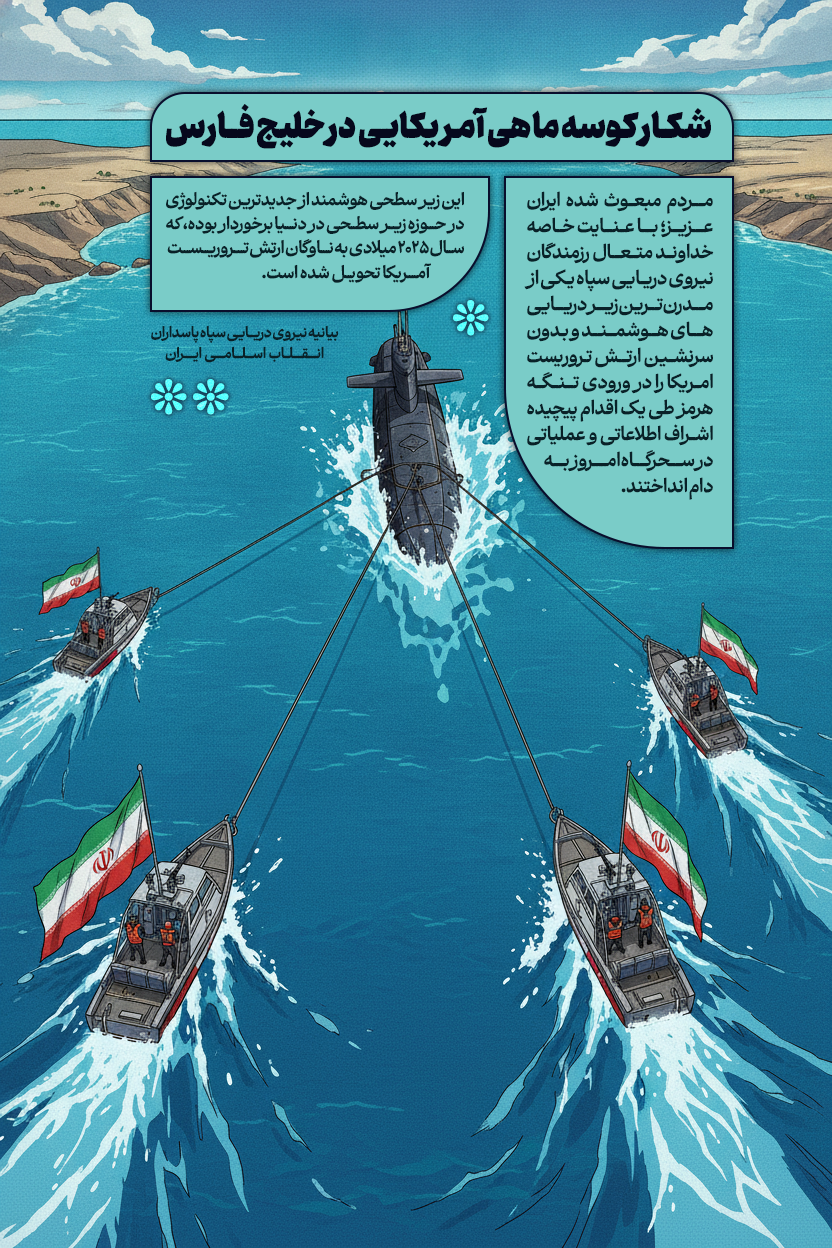 شکار کوسه ماهی آمریکایی در خلیج فارس